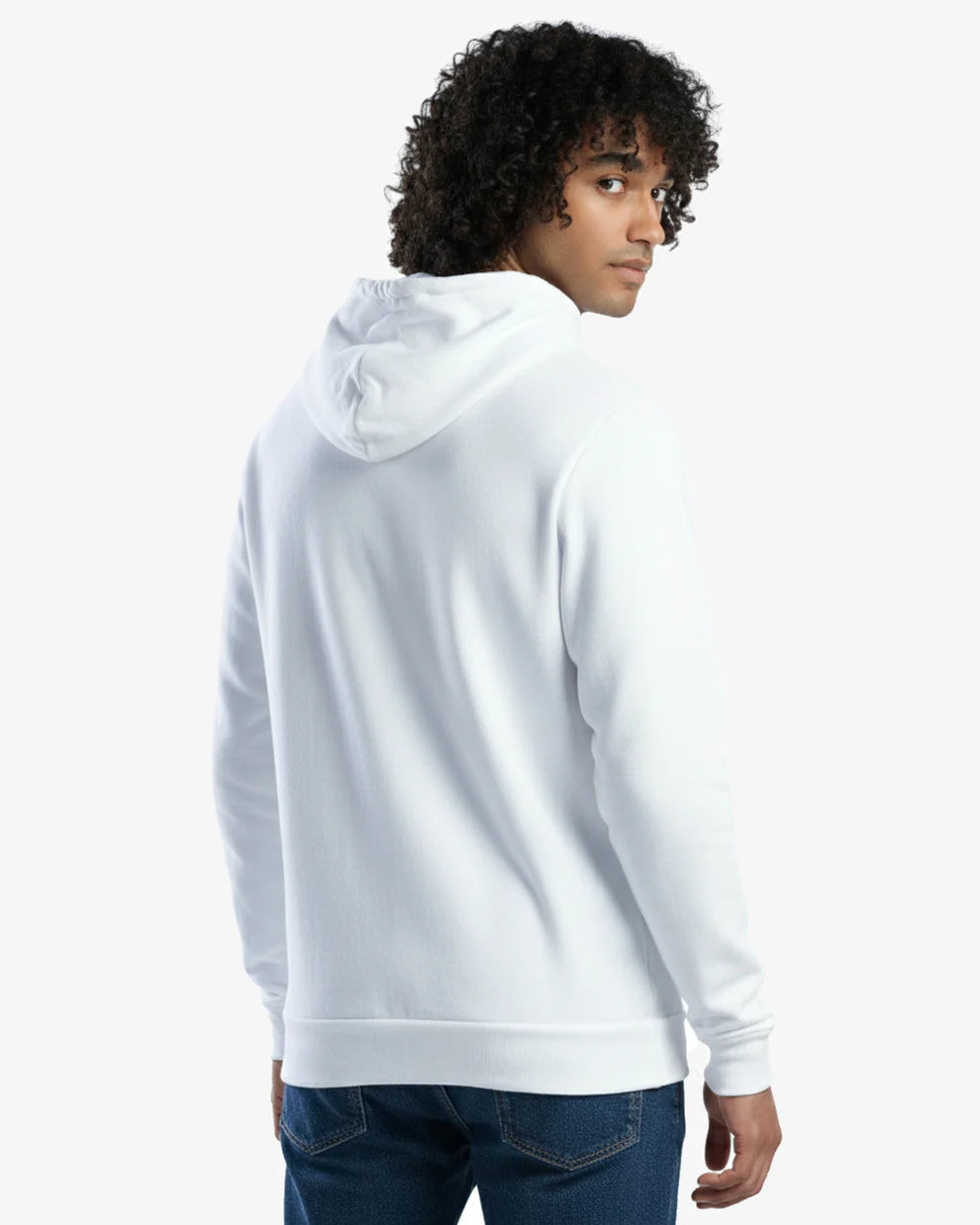 🍁Molleton à capuchon BLANC