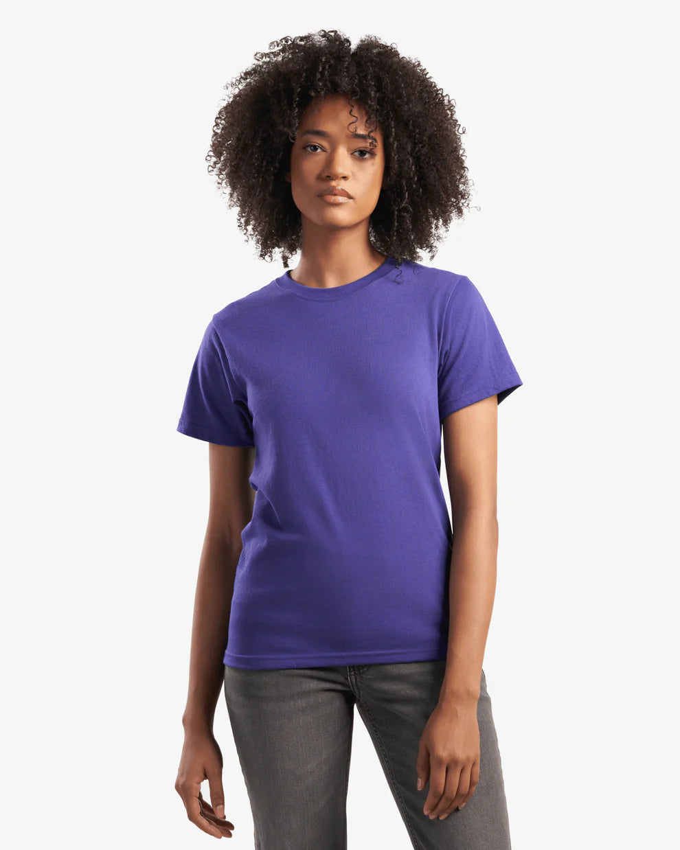 🍁T-shirt en Jersey VIOLET