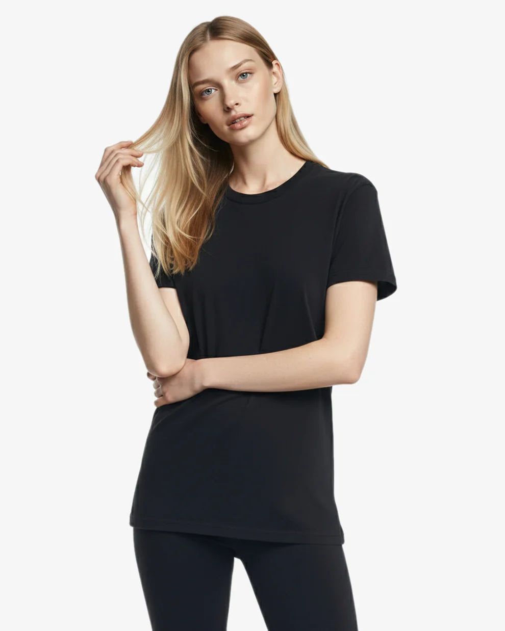 🍁T-shirt en Jersey NOIR