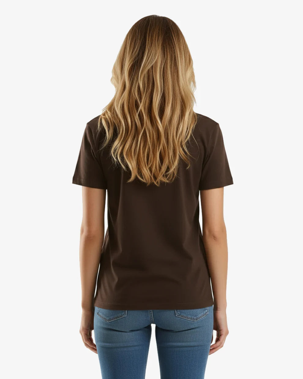 🍁T-shirt en Jersey CHOCOLAT