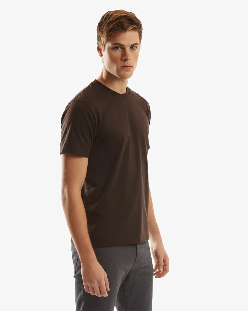 🍁T-shirt en Jersey CHOCOLAT