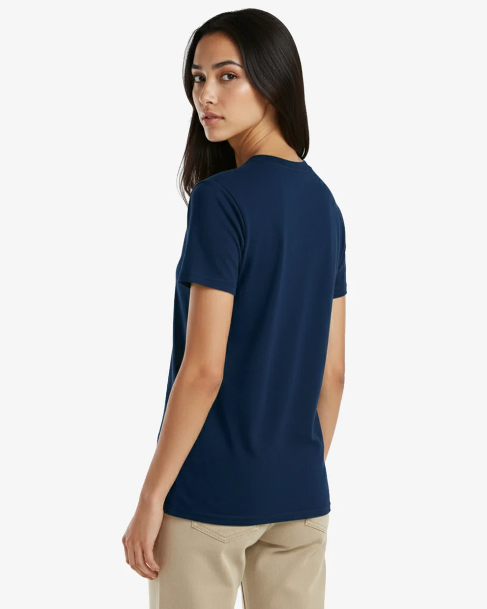 🍁T-shirt en Jersey  MARINE