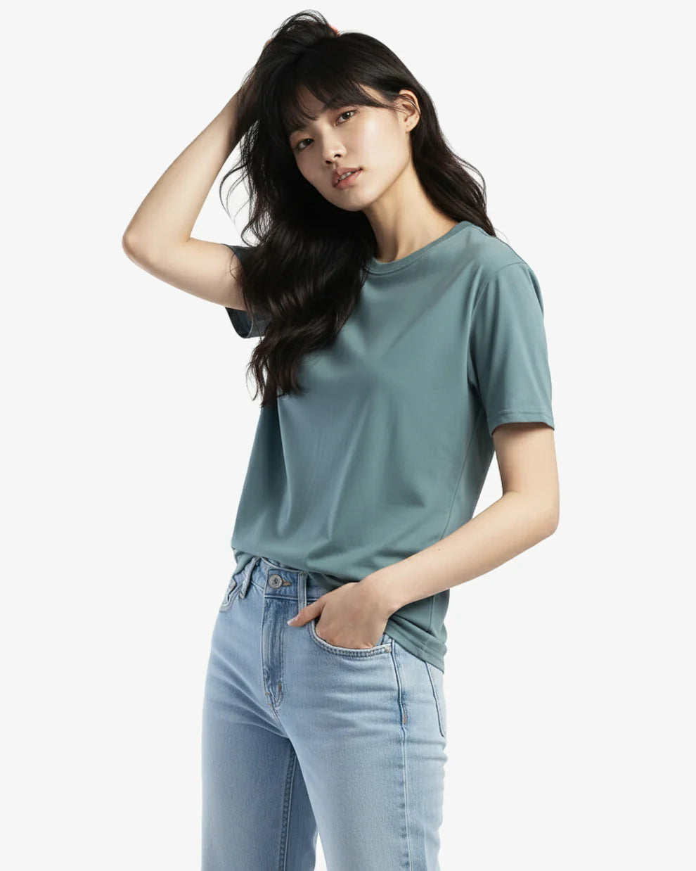 🍁T-shirt en Jersey  SAUGE