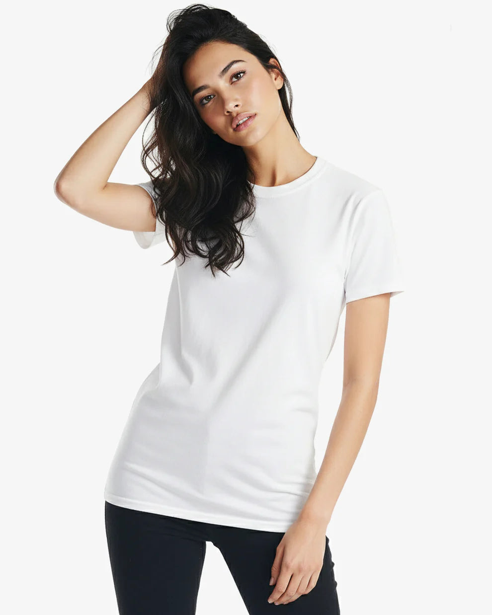 🍁T-shirt en Jersey BLANC