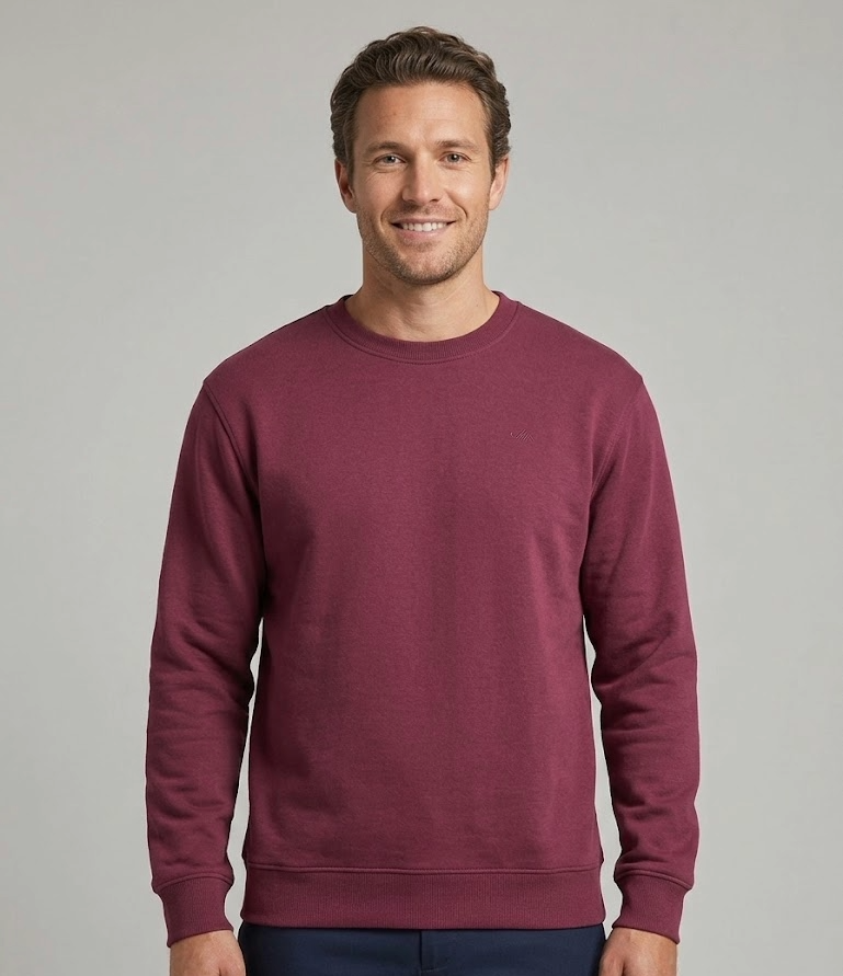 BLACK  Crewneck sweatshirt