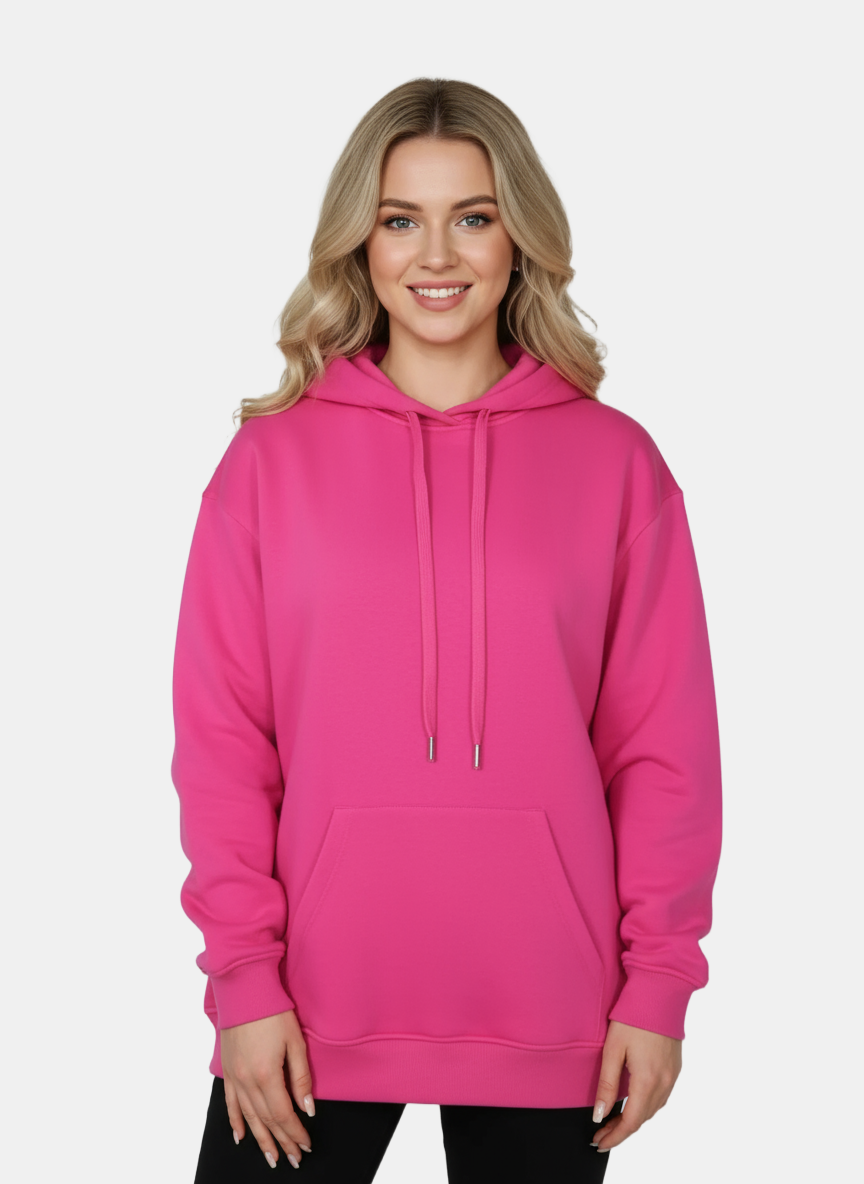 Molleton à capuchon FUCHSIA BERRY