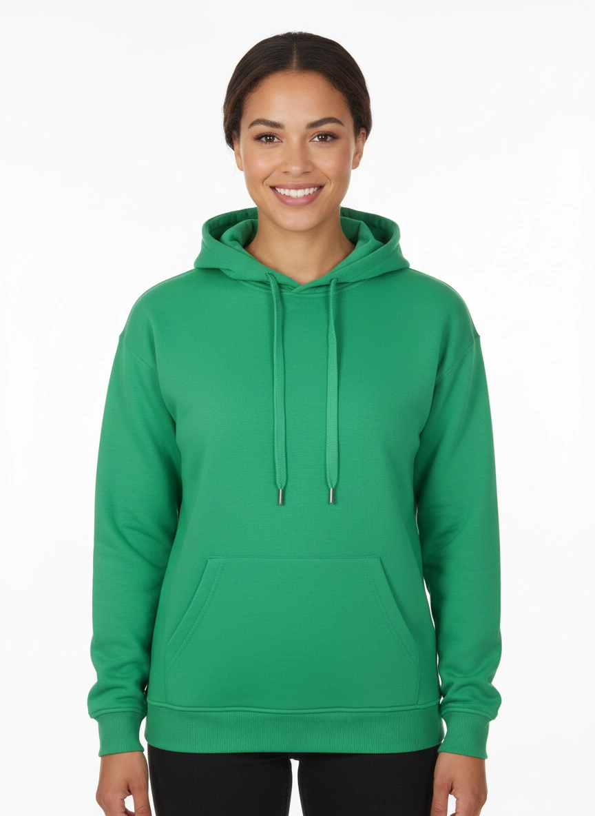 Molleton à capuchon VERT KELLY