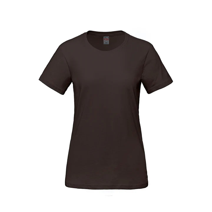 T-Shirt Col Rond 100% coton Femme