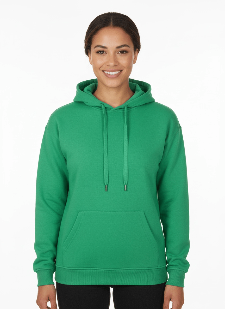 Molleton à capuchon VERT IRLANDAIS / Hooded sweatshirt RISH GREEN - Logocité